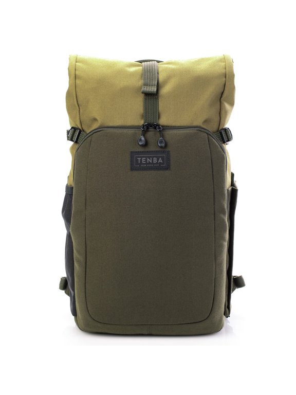 Fulton V2 14L Backpack for Mirrorless or DSLR Camera, Tan/Olive