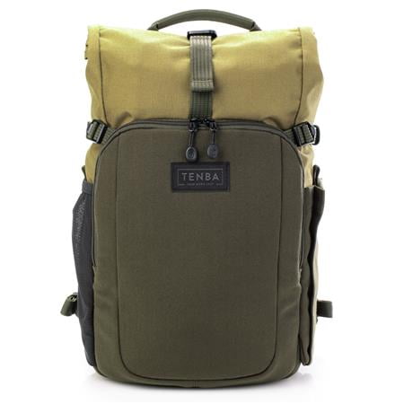 Tenba Fulton v2 10L Backpack for Mirrorless and DSLR cameras and lenses –  Tan/Olive (637-731)