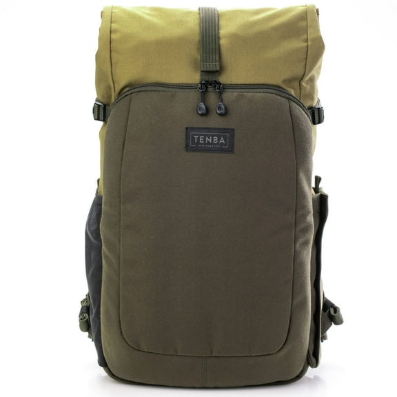 Tenba Fulton V2 16L Backpack for Mirrorless or DSLR Camera with 5-7 Lenses and 16" Laptop, Tan/Olive