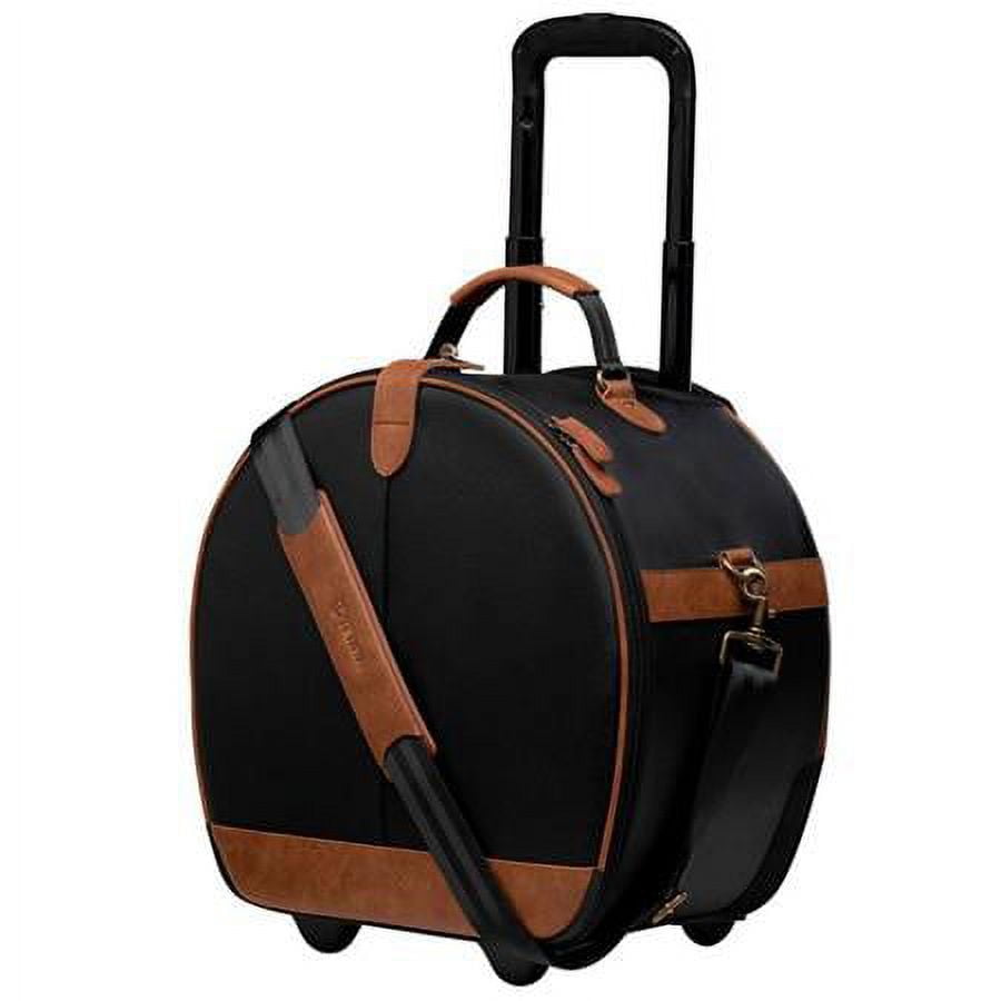 Tenba Sue Bryce Hat Box Roller Bag, Black/Brown 