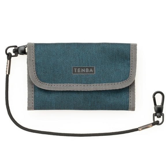 Tenba Tools Reload Universal SD12+CF8 Card Wallet, Blue