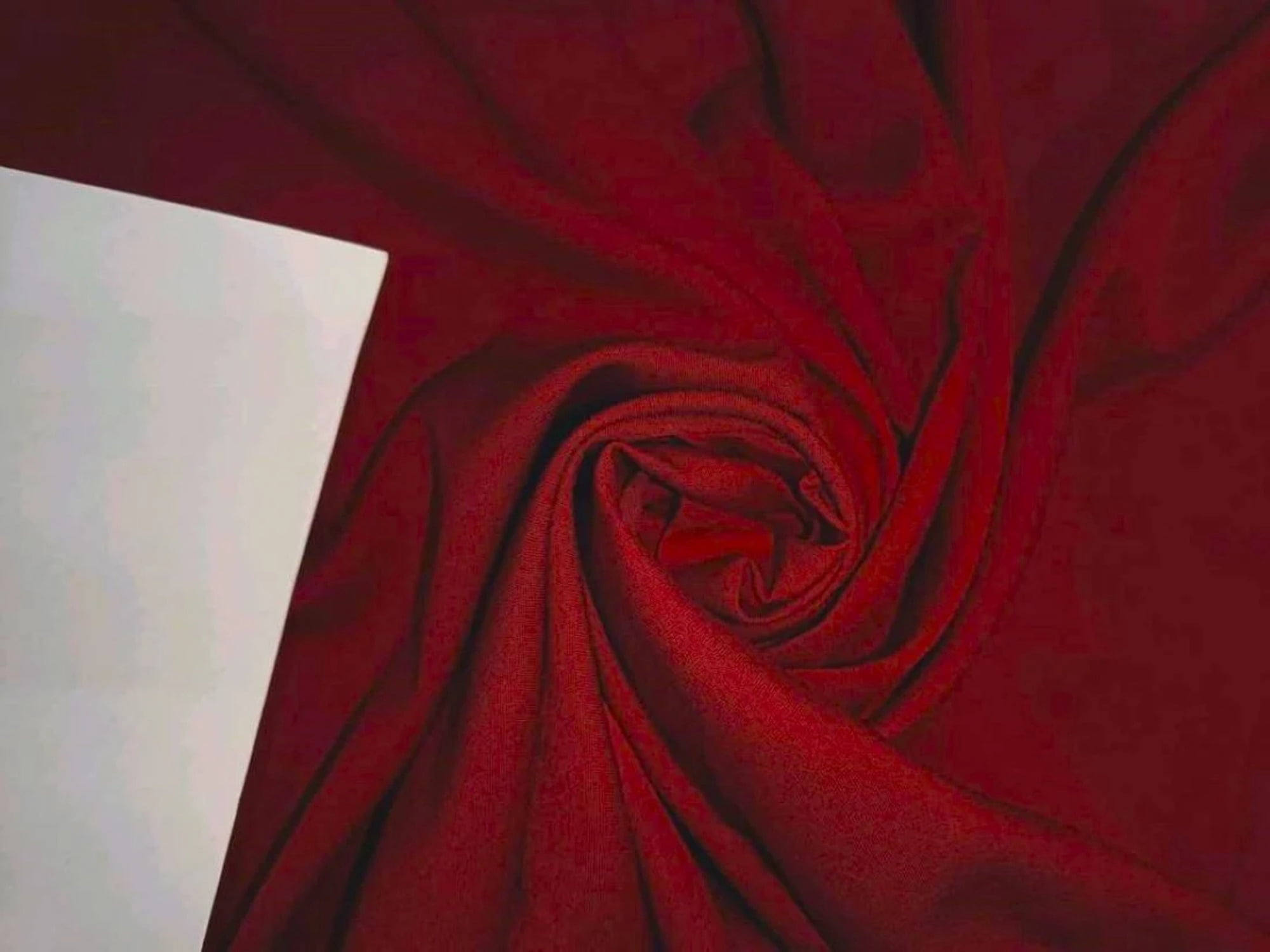 Tencel Lycra Stretch Blood red Color Fabric [97%Tencil 3% Lycra] 58" wide [12698]