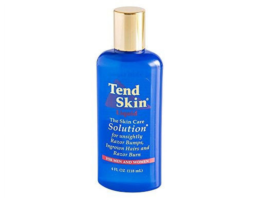 Tend Skin 4oz Solution for Ingrown Hair, Razor Bumps/Burns, Post Waxing