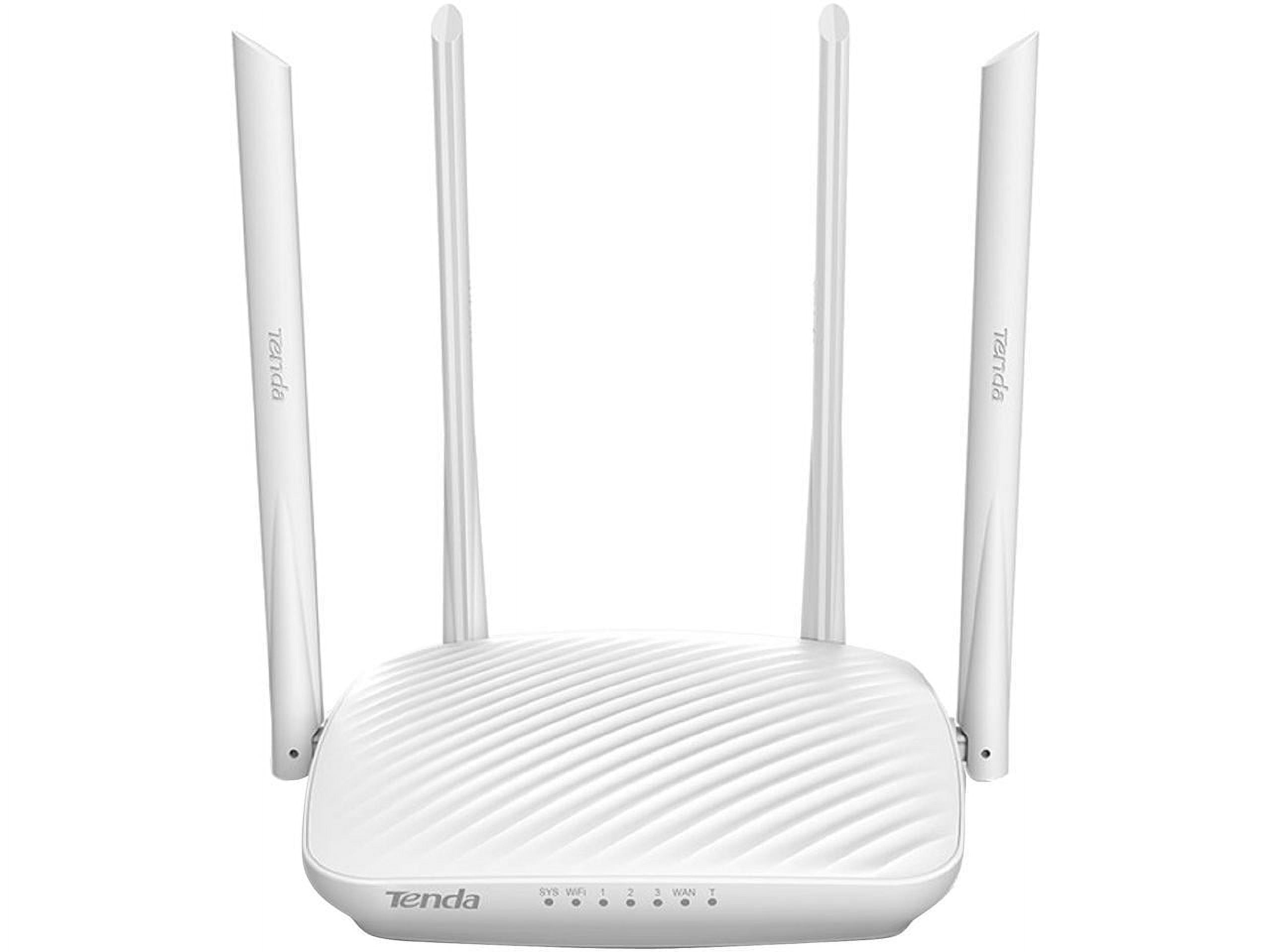 Tenda 600Mbps Smart WiFi Wireless Router for Internet with Whole-Home  Coverage （F9)
