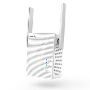 TENDA AC1200 WIFI RANGE EXTENDER, WIFI WIRELESS SIGNAL BOOSTER - WHITE
