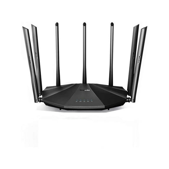 Tenda AC23: Dual-band Gigabit router (2033 Mbps), MU-MIMO 4X4, covers 1400 sq ft, Alexa compatible
