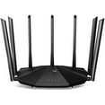 thumbnail image 1 of Tenda AC23 Smart WiFi Router - Dual Band Gigabit Wireless (up to 2033 Mbps) Internet Router for Home, 4X4 MU-MIMO Technology, Up to 1400 sq ft Coverage Parental Control Compatible with Alexa (AC2100), 1 of 6