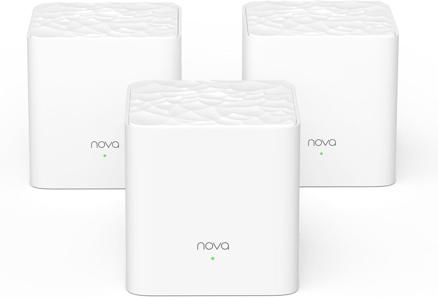 Tenda Nova Mesh WiFi System - Covers 3000 sq.ft - AC1200 Dual-Band Mesh ...