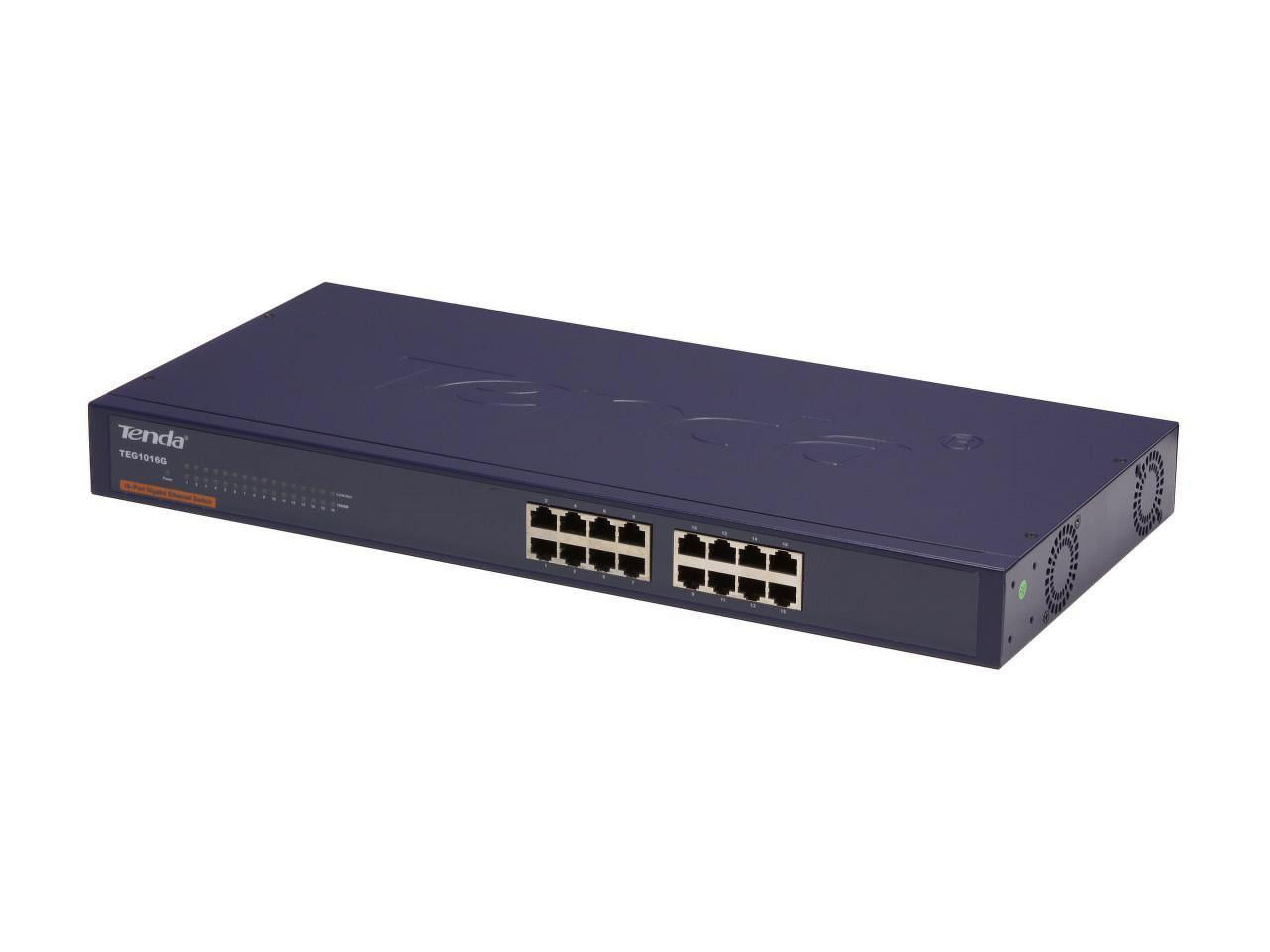 Switch Gigabit Ethernet de 16 puertos TEG1016G