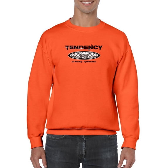 Tendency Of Being Optimistic Sweatshirt Men -Image by Shutterstock, Male x-Large