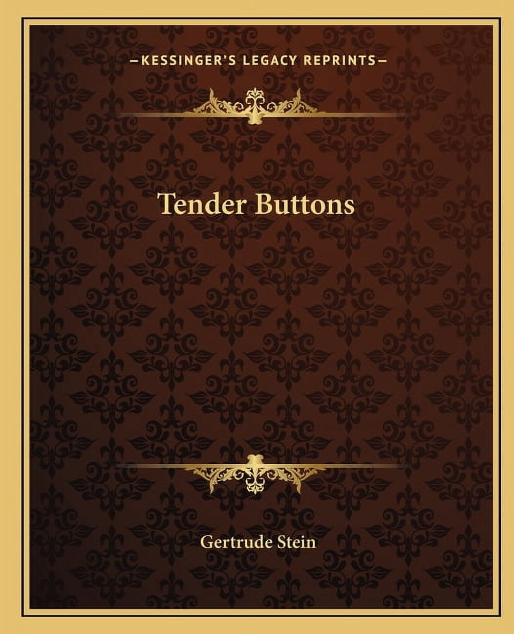 Tender Buttons (Paperback)