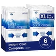 thumbnail image 1 of Tender Gentle Instant Ice Packs for Injuries - 6 Count of Disposable Cold Compress Ice Packs for Sprains, Strains, Minor Burns, Toothaches, 1 of 6