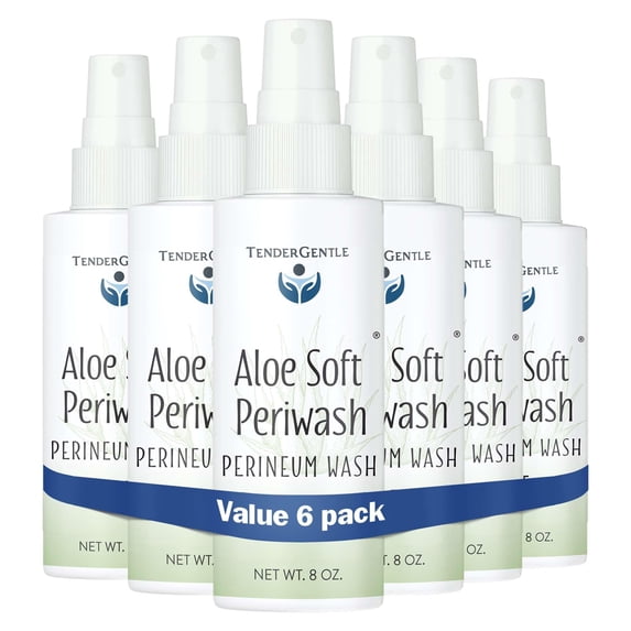 Tender Gentle Perineal Spray - 8 oz Rinse [6 Pack] Free Perineum Wash ...