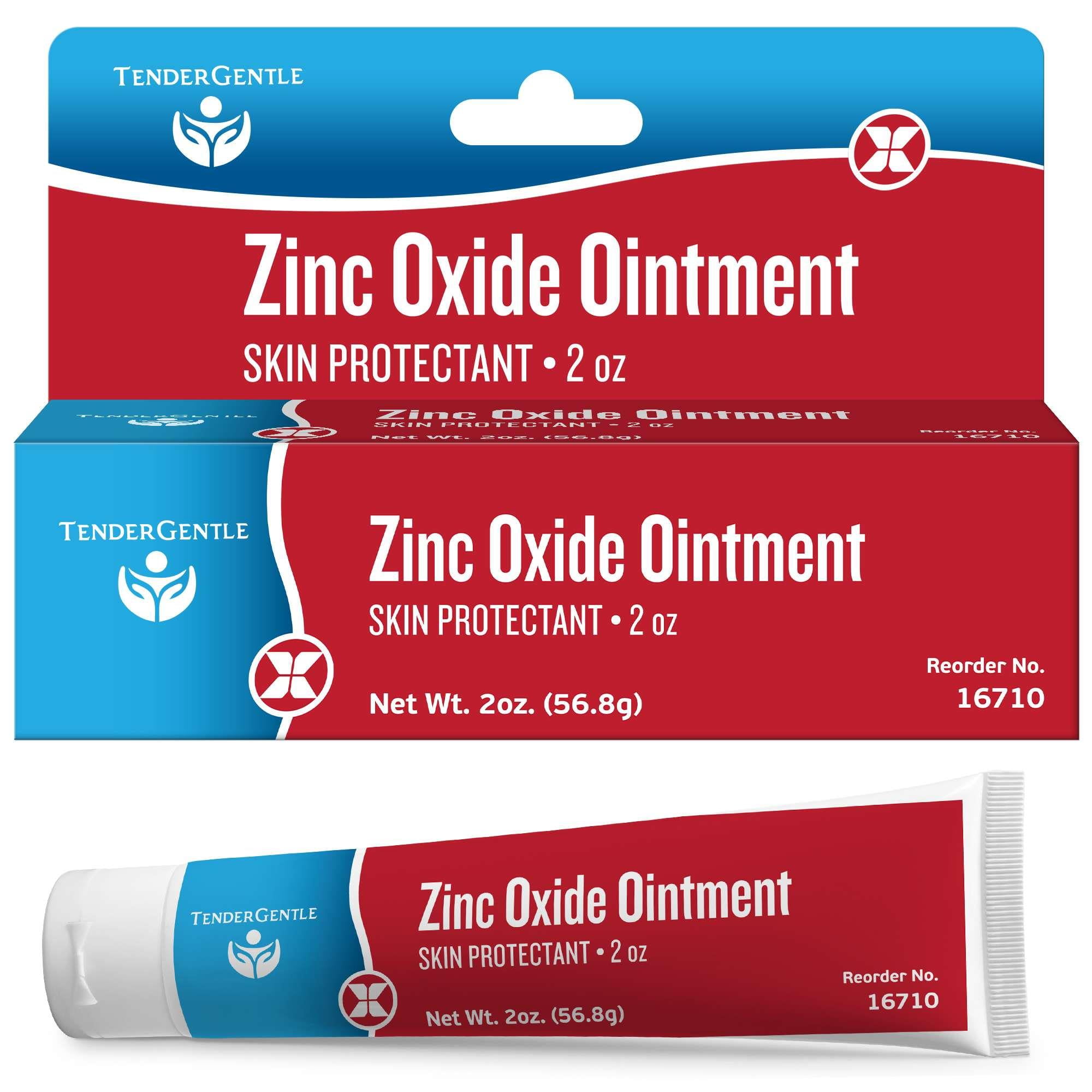 Tender Gentle Zinc Oxide Ointment for Adults and Babies 2 oz Diaper