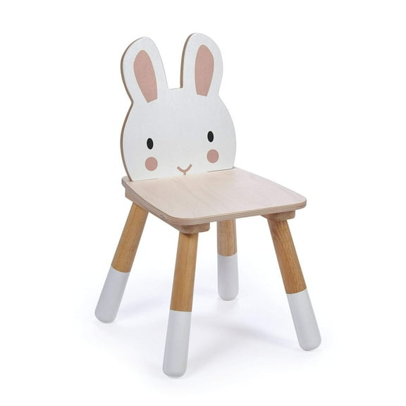 Tender Leaf Toys - Forest Table and Chairs Collections - Adorable Kids Size Art Play Game Table and Chairs - Made with Premium Materials and Craftsmanship for Children 3+ (Forest Fox Chair)