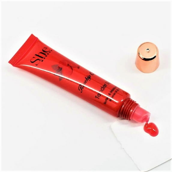 Tender Lip, Moisturizing Lip Therapy by S.He Makeup; Rosehip Oil Scented, 0.5oz/15ml