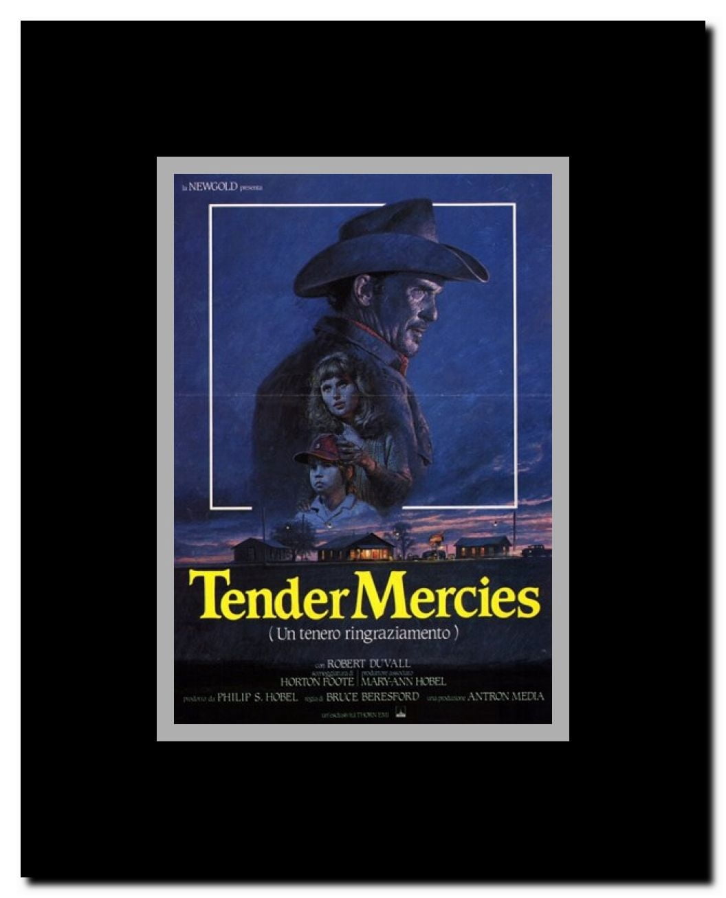Tender Mercies Framed Movie Poster