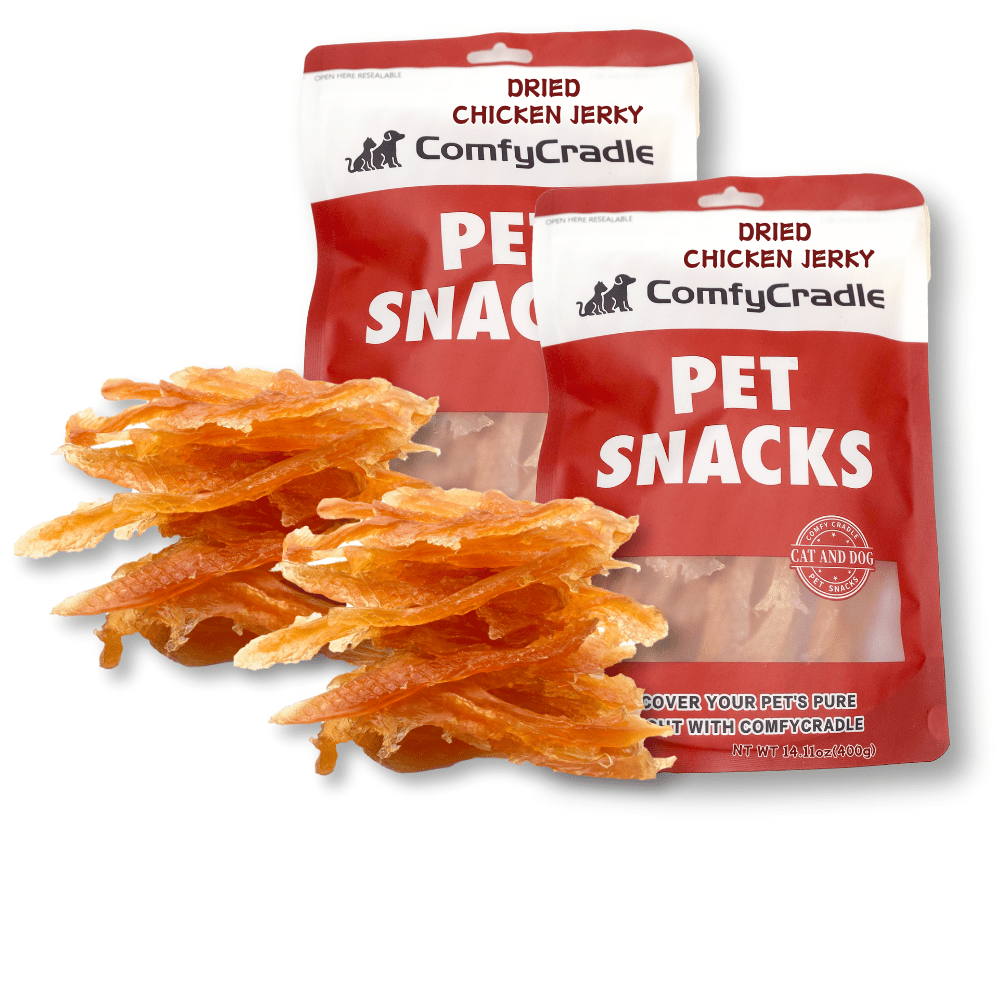 Tender Touch Chewy Chicken Jerky Dog Treats, High-Protein, Perfect for Training, 1.76 Pound