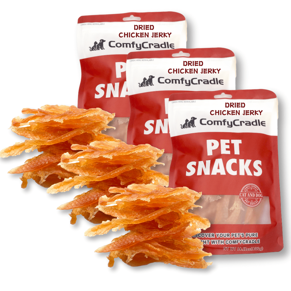 Tender Touch Chewy Chicken Jerky Dog Treats, High-Protein, Perfect for Training, 2.65 Pound