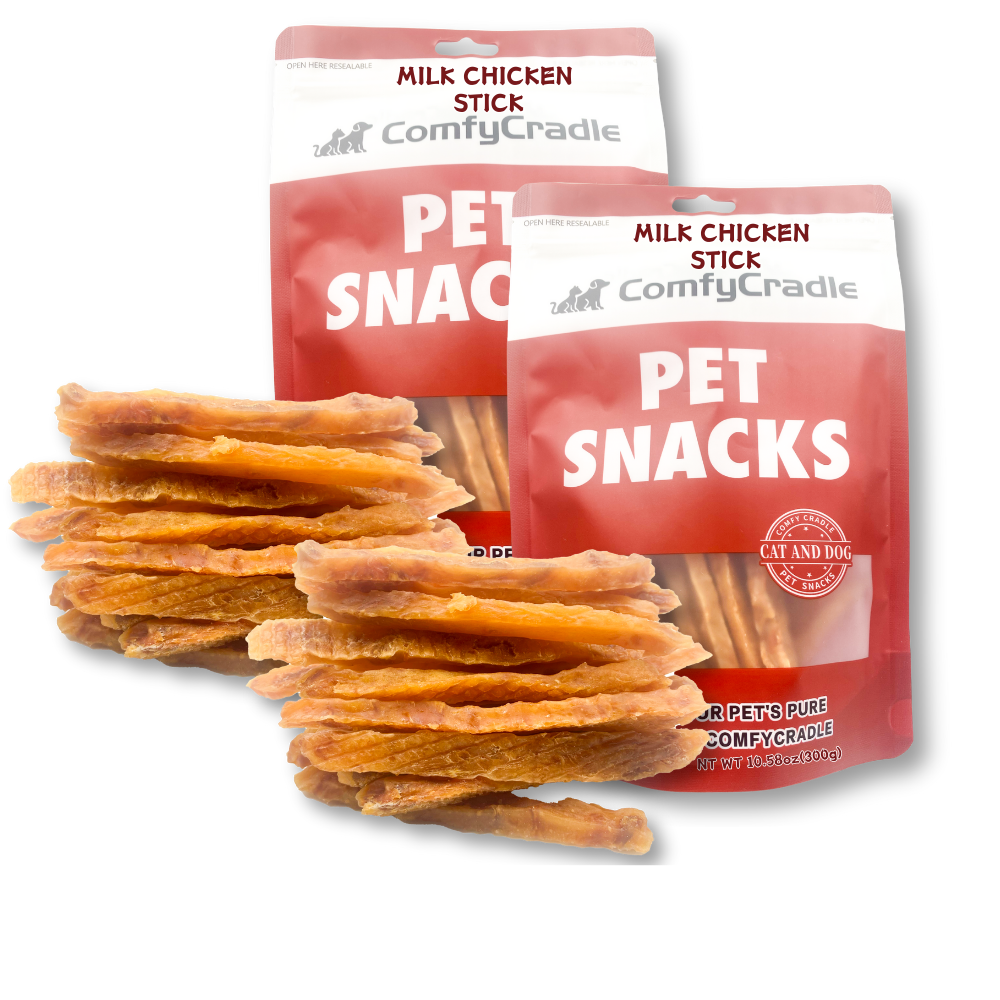 Tender Touch Chicken & Milk Stick Dog Treats, Calcium-Rich for Bone Health, 1.32 Pound