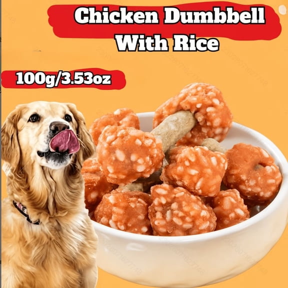 Tender Touch Chicken Popcorn Sticks, 100g/200g - Natural High Protein Dog Chew Treats, No Artificial Preservatives, Nutritious Training & Daily Pet Snacks for All Breeds