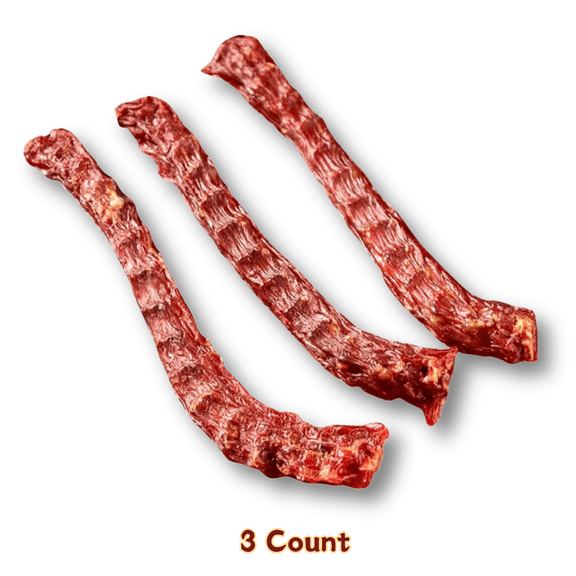 TenderTouch Beef Knee Cap Dog Bones, All-Natural Dog Chews, 3 Count