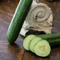 Tendergreen Burpless Cucumber Seeds - 1 g ~30 Seeds - Heirloom, Open Pollinated, Non-GMO, Farm & Vegetable Gardening Seeds