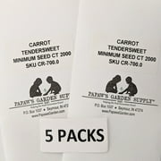 Tendersweet Carrot Seeds
