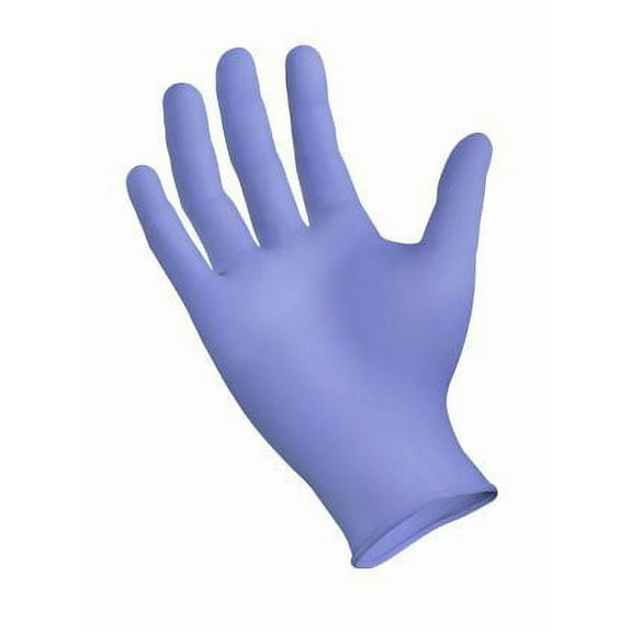 Tendertouch Nitrile exam gloves, Size Medium, 200 per box