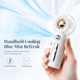 thumbnail image 1 of Tendiren Portable Handheld Misting Fan, Rechargeable Personal Mini Fan with Mist, 4 Speed Turbo Powerful Cooling Fans with Water Spray Tank for Travel, Home, Office, Outdoor, Camping, Beach (White), 1 of 9