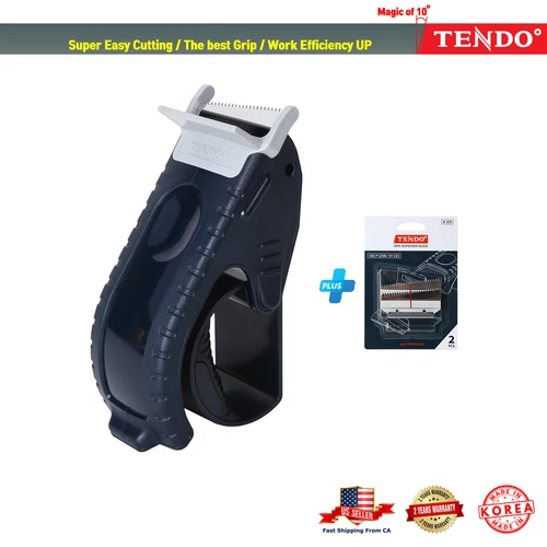 Tendo Professional Packing Tape Dispenser With Patented 10 Blade Sy-223 + B-200