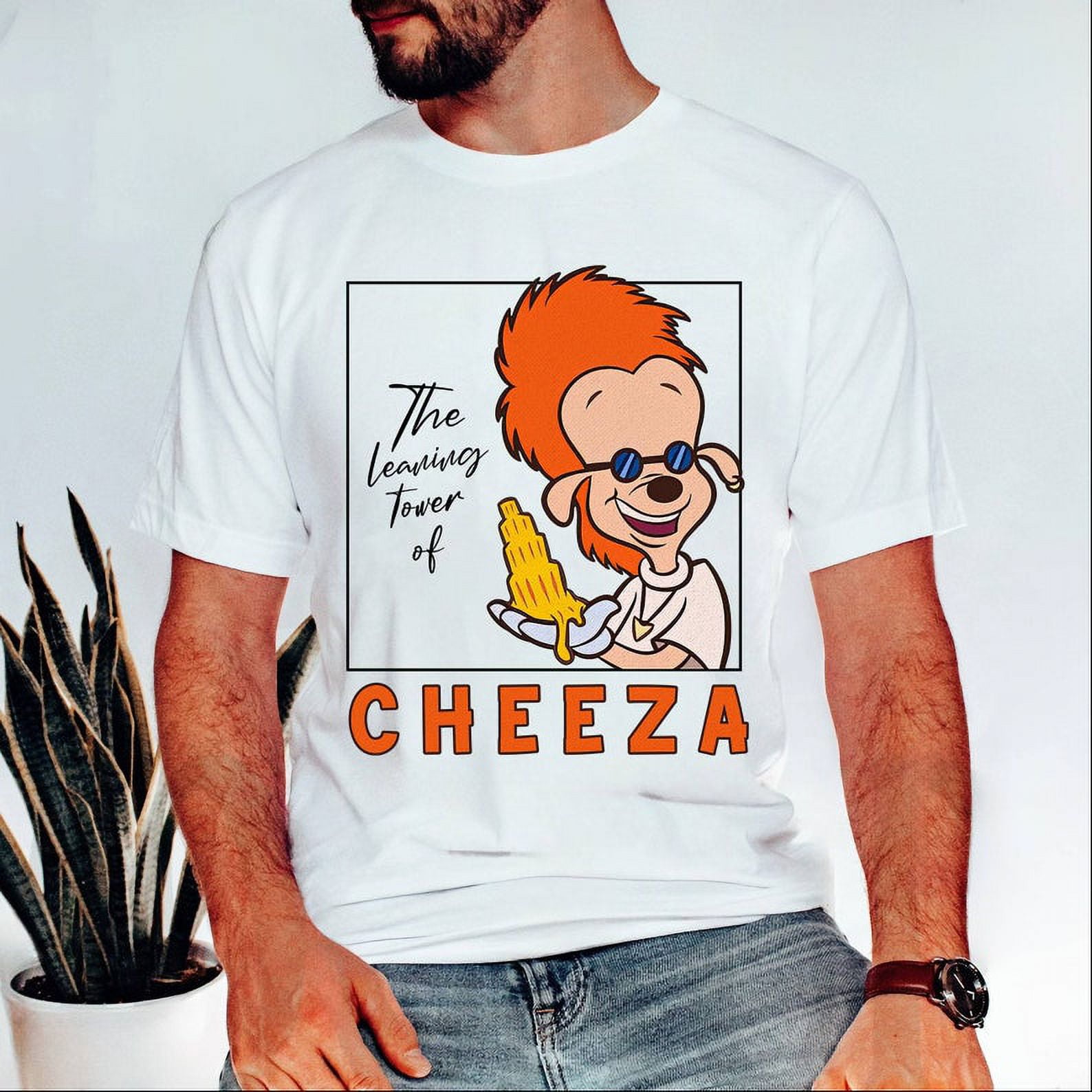 TendyTee Disneyland A Goofy Movie Cheeza T Shirt Goofy Powerline World Tour Tshirt Disneyland