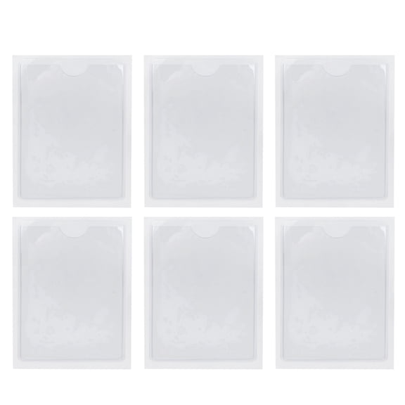 UPKOCH 10 PCS Adhesive Label Bag Important Paper Badges Labels Label Stickers Adhesive Binder 10.00X7.20X0.05CM