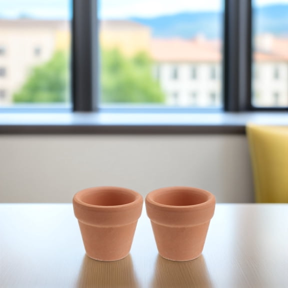 UPKOCH 10 Pcs Succulent Flower Pot Flower Pot Plant Pots Terracotta Pot Mini Pots Cactus Pot Pot for Tiny Cactus Chocolate