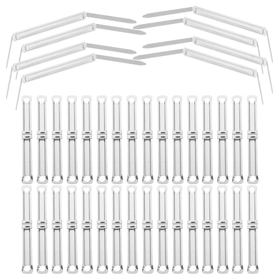 UPKOCH 100 Pcs Paper Fasteners Binder Compact Clips Convenient Office