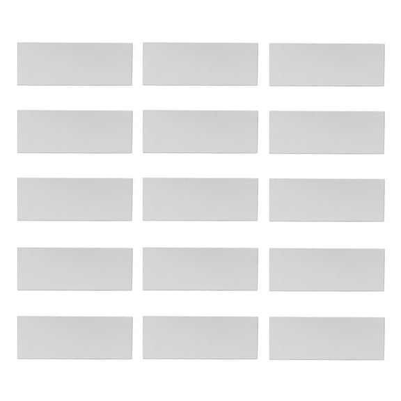 UPKOCH 10pcs Rectangular Mirror Tiles DIY Craft Stripes Mirrors