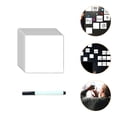 thumbnail image 1 of UPKOCH 12Pcs Whiteboard Stickers DIY Removable Labels Dry Erase and Pen Included, 1 of 8