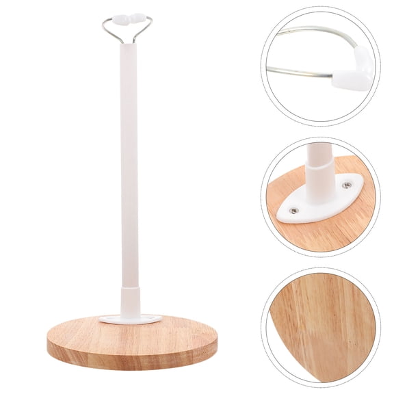 UPKOCH Doll Stand Base Synthetic Material Wooden 1Set 12.2x5.5x5.5in