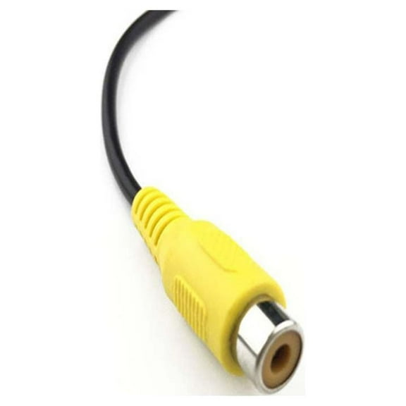 UPKOCH 2.5mm to Lightweight Cable Converter GPS Tablet Extension Space Saving Reverse Camera Rear View Easy Install for Car DVR (Black)