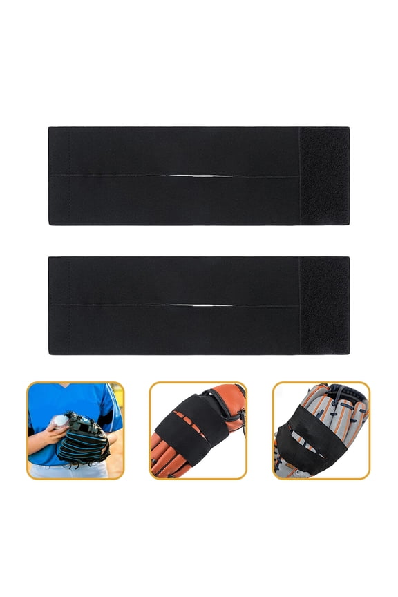 2 Pcs Men Baseball Gloves Wrapping Band Strap Equipment Accessory Baby