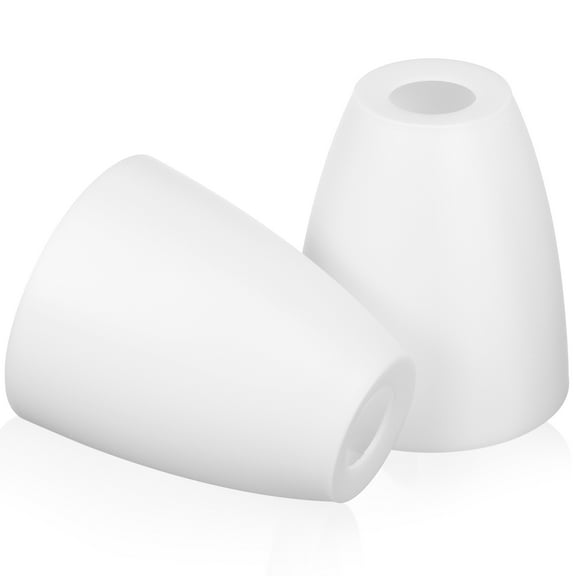 UPKOCH 2 Pcs Plastic Lampshade Study Decoration Small Lampshade Slim Small Lamp Shade Plastic Square White 11.50X10.00X5.00CM