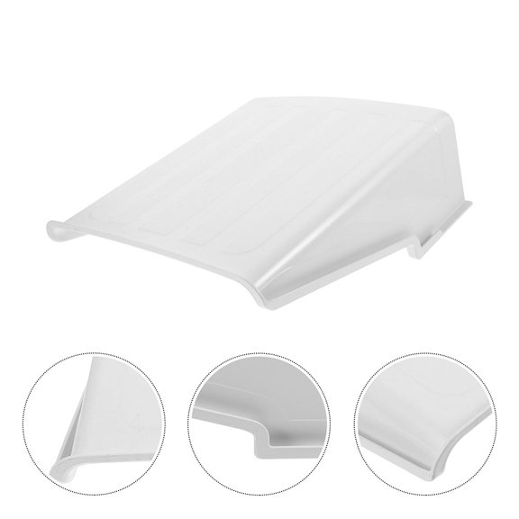 UPKOCH 2 Sets Rain Cover Camera Cover Housing Outdoor Camera Cover Plastic White 27.00X26.50X9.50CM