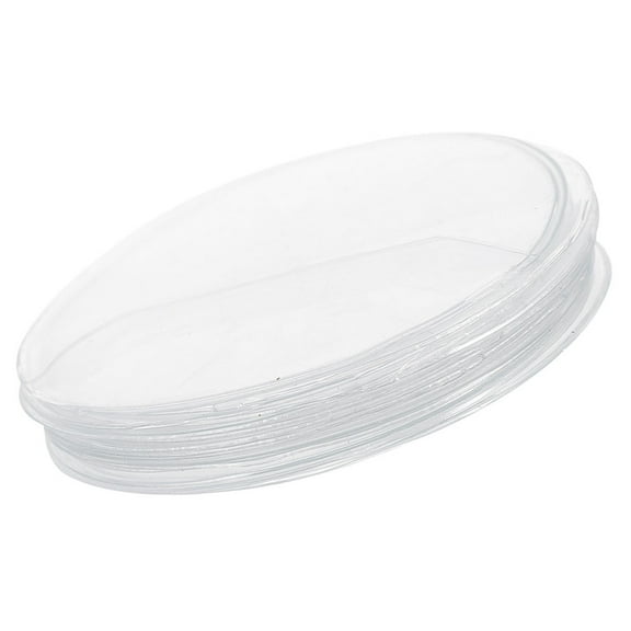 UPKOCH Round Badge Protector Reusable Button Badge Holders 20Pack 2.5X2.5X0.04In