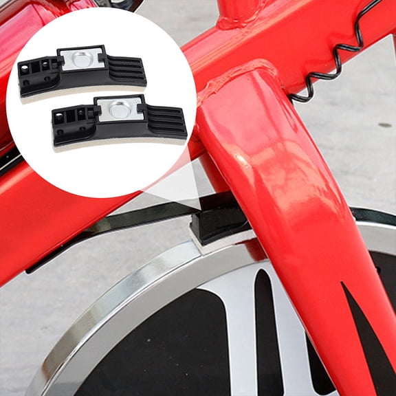 UPKOCH 2Pcs Exercising Bike Brakes Fitness Bike Brake Pads Universal Bike Brake Blocks
