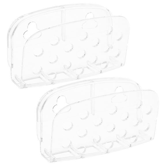 UPKOCH Sponge Drain Rack Storage Kitchen Organizer Household Users Home Organization 2Pcs