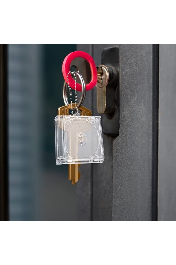 2pcs Acrylic Fan Keychain Mini Album Charm Keychain Diy Mini Cd Fan Diy Item Keychain Making Supplies Mini Cd Holder Mini Cd Fan Item Mini Cd Mini Cd Ornament