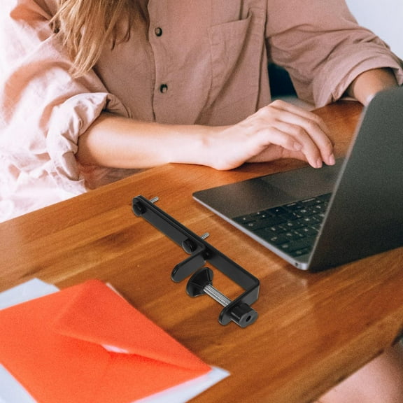 Tendycoco 2pcs Desk Pegboard Stand Pegboard Combination Wall Organizer Desk Accessories Gaming Under Desk Privacy Panel, Desk Clamp Shelf Wall Organizer For Office