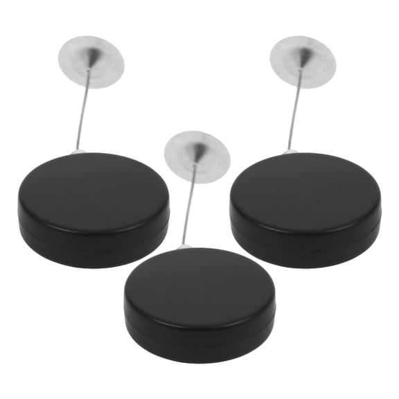 UPKOCH 3pcs Retractable Anti-Theft Cable Lock Steel Security Tether for Remote Retractable Cable Holder Anti-Lost Rope for Display Cabinets