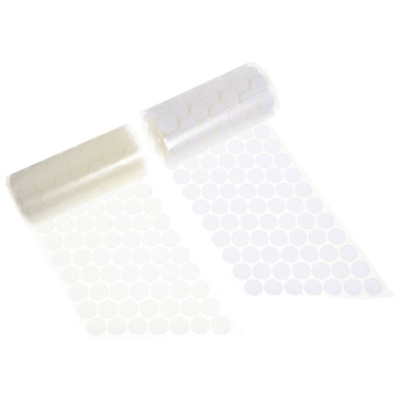 UPKOCH Round Dot Stickers White 500 Pairs 0.6In