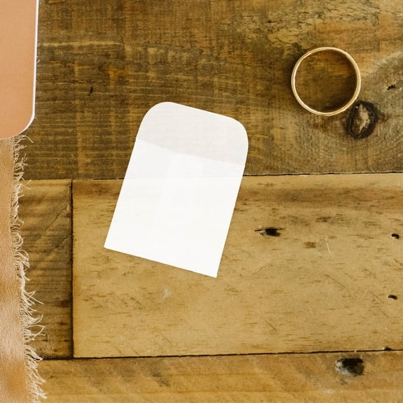 UPKOCH 50pcs Mini Paper Envelopes Small Parts Stamps Coin Envelope Small Storage Bag